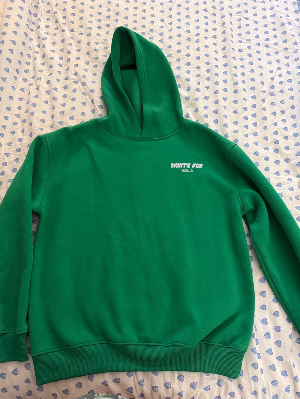 White Fox Boutique Green Oversized Hoodie